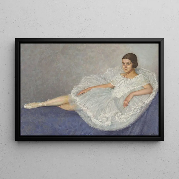 Dancer Janatov - Ivan Rabuzin — framed artwork on a wall