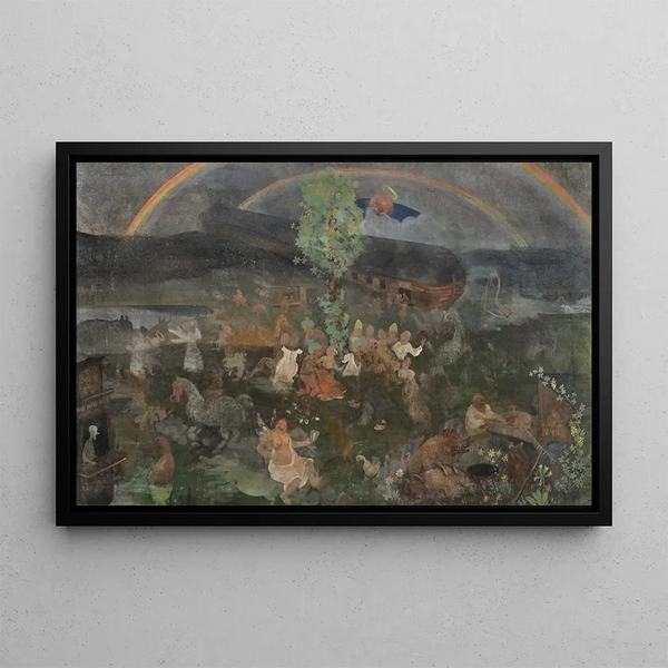 L'Arche - Ivar Arosenius — framed artwork on a wall