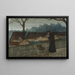 Faded leaves - Ivar Arosenius — framed artwork on a wall