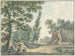 Landscape with Two People Under a Tree - Izaak Schmidt — artwork view