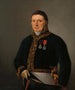 Portrait painting of Inspector General A. F. Goudriaan - Izaak Schouman — artwork view