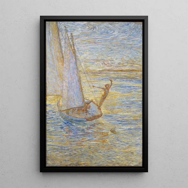 Morning Air - JAG Acke — framed artwork on a wall