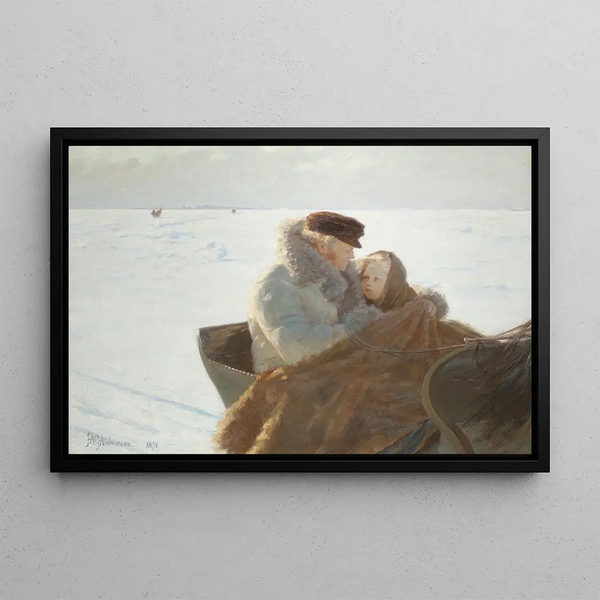 P Isen - JAG Acke — framed artwork on a wall