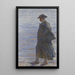 The Poet Verner von Heidenstam - JAG Acke — framed artwork on a wall