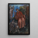Dante Prophets Painting Opus I - J A Jerichau — framed artwork on a wall