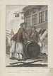 Three men in Swiss suits in front of a house - J A Zoutman — artwork view
