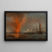 Battleship game of Lissa - J.C.B. Prittner — framed artwork on a wall