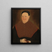 Portrait of an Old Lady - J. C. Robinson — framed artwork on a wall