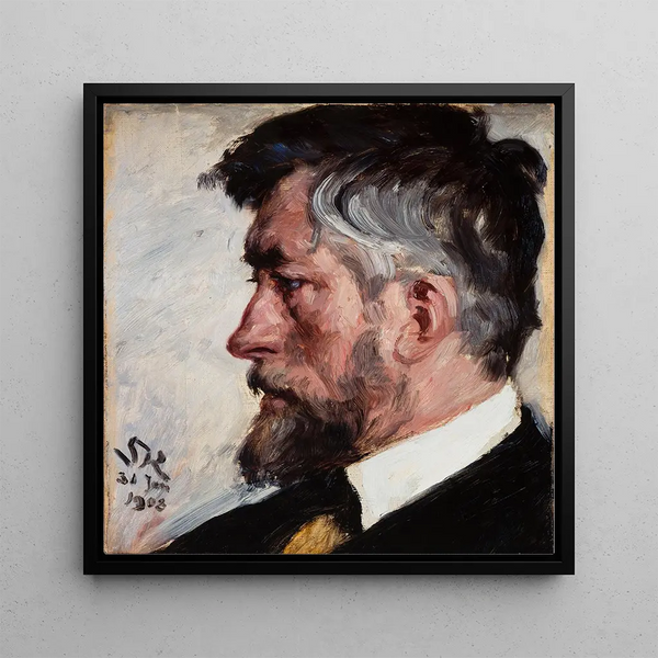 JF Willumsen - Peder Severin Krøyer — framed artwork on a wall
