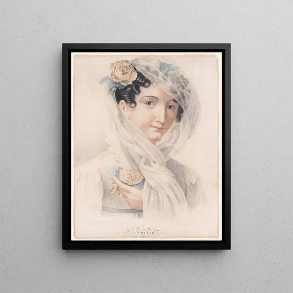 Friendship Painting - Jean-François Badoureau — framed artwork on a wall