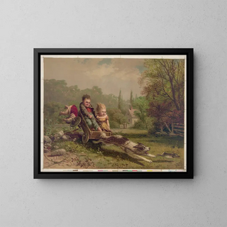 Don't shoot the messenger - John F. Ryder — framed artwork on a wall