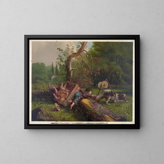 Retirement Painting - John F.. Ryder — framed artwork on a wall