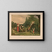 The Nest - Jean-Sébastien Bach — framed artwork on a wall