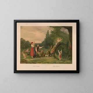 The Nest - Jean-Sébastien Bach — framed artwork on a wall