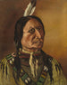 Plains Indians Painting - J. W. Bradshaw — artwork view