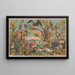 Paradise Birds - JW Hart — framed artwork on a wall