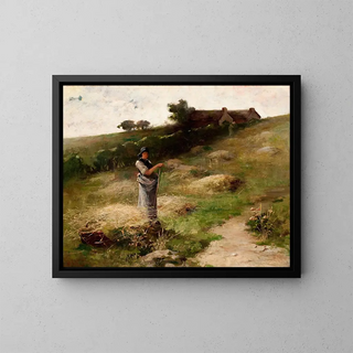 The Haymaker - J Charles Arter — framed artwork on a wall