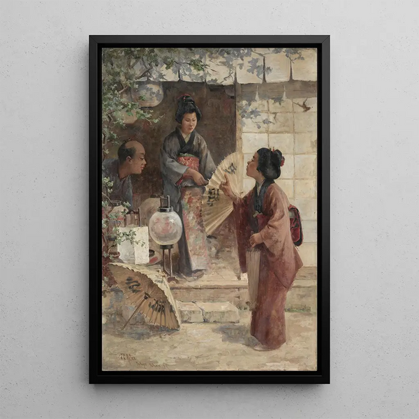 The Last Price - J Charles Arter — framed artwork on a wall