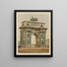 Arc de triomphe - J. Daziaro — framed artwork on a wall