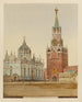 Spasski Gates and Senate Square against the Kremlin - J. Daziaro — artwork view
