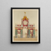 Unknown Painting - J. Daziaro — framed artwork on a wall