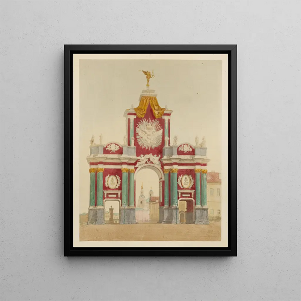 Unknown Painting - J. Daziaro — framed artwork on a wall