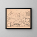 Testimony of the Rocks - J Hale Powers Co — framed artwork on a wall