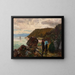 Sentier au bord de la rivière Murray, baie inférieure du Saint-Laurent - J Henry Sandham — framed artwork on a wall
