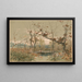 Autumn Painting - J. Mazzanovich — framed artwork on a wall