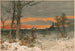 Winter Painting - J. Mazzanovich — artwork view