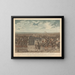 A view of the real beer brewery of Golden Lane - J. S.. Barth — framed artwork on a wall