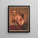 Waiting for Dad - J. Stiner — framed artwork on a wall