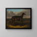 The Sultan and the Greyhound - J Thompson — framed artwork on a wall