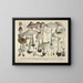 Faithful representations and descriptions of edible, harmful, and suspicious mushrooms Pl24 - J V Krombholz — framed artwork on a wall