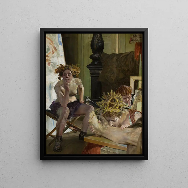 The death of artists - Jacek Malczewski — framed artwork on a wall
