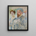 Self-portrait - Jacek Malczewski — framed artwork on a wall