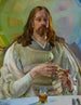 The Christ at Emmaus - Jacek Malczewski — artwork view