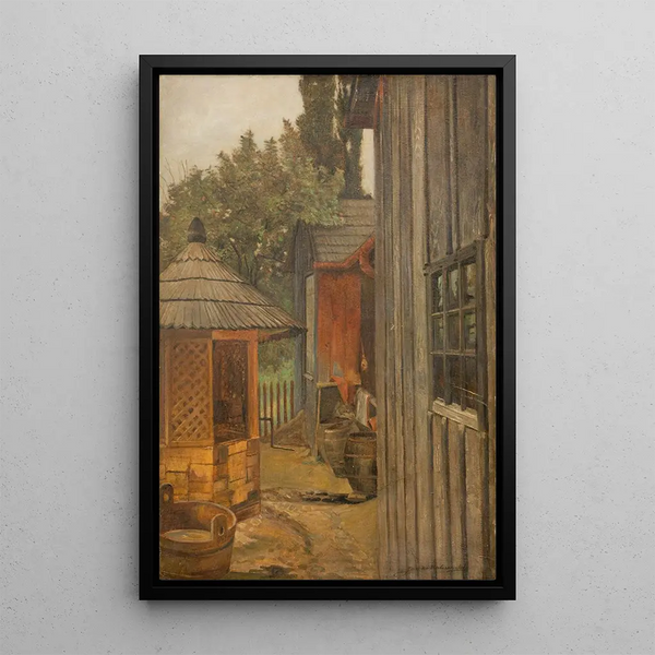 Cour - Jacek Malczewski — framed artwork on a wall
