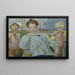 The artist's wife - Jacek Malczewski — framed artwork on a wall