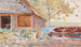 Fin du siècle 31 décembre 1899 paysage avec un cercueil - Jacek Malczewski — artwork view