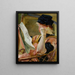 Female Model - Jacek Malczewski — framed artwork on a wall