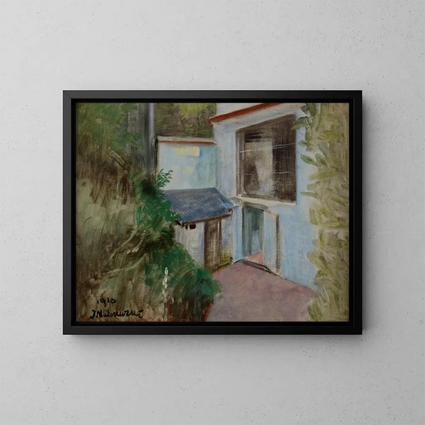 her own villa - Jacek Malczewski — framed artwork on a wall
