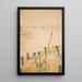 Landscape Painting of the Vistula - Jacek Malczewski — framed artwork on a wall