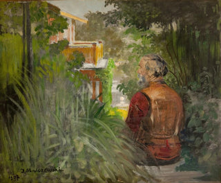 Landscape with a Palace - Jacek Malczewski — artwork view
