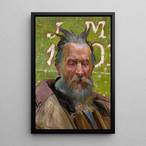 Moses - Jacek Malczewski — framed artwork on a wall