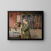 My Life, central panel of the triptych - Jacek Malczewski — framed artwork on a wall