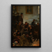 En route to exile, Deportees on the way to Siberia - Jacek Malczewski — framed artwork on a wall