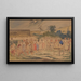 Peasants waiting for payment - Jacek Malczewski — framed artwork on a wall