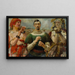 Hamlet polonais Portrait of Aleksander Wielopolski - Jacek Malczewski — framed artwork on a wall