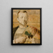 Portrait Painting of Alexandre Mroczkowski - Jacek Malczewski — framed artwork on a wall